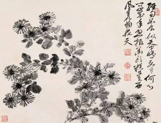 明.徐渭  《花卉图卷》.jpeg