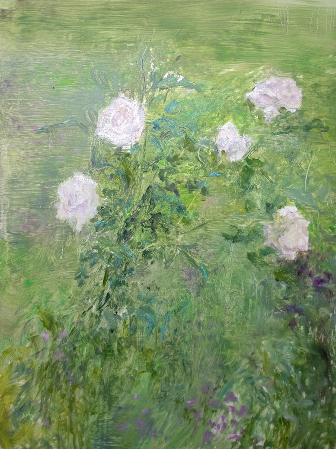 何多苓《杂花写生》.png