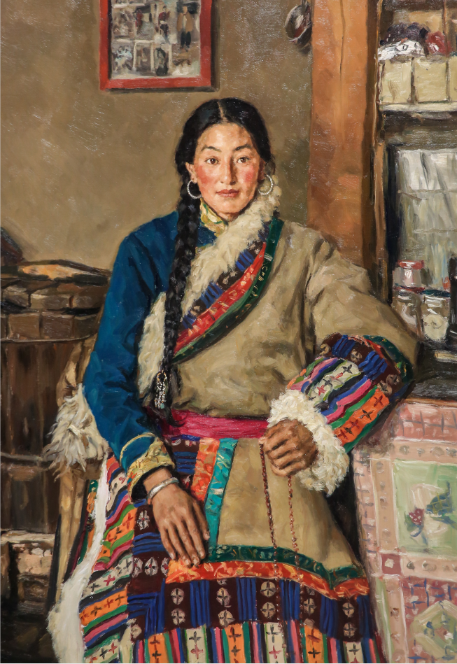 杨飞云《扎尕那少妇》.png